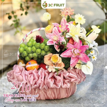 GIỎ TRÁI CÂY 20/10