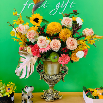 Bình hoa quả kiểu Âu cổ điển