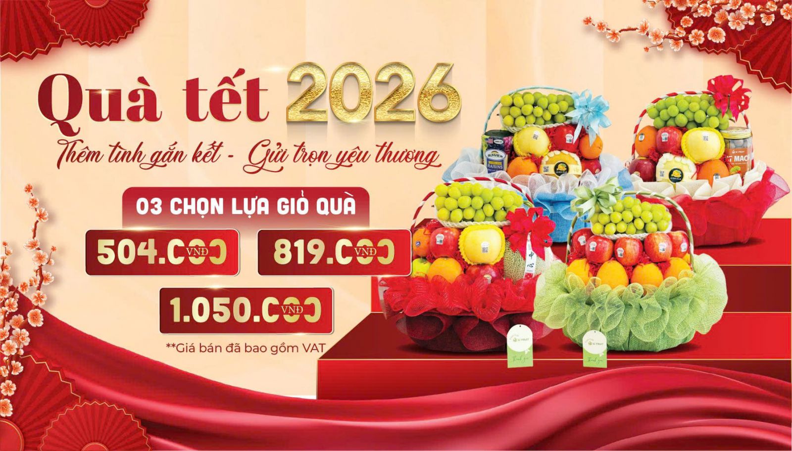 Giỏ quà fixed giá 2026