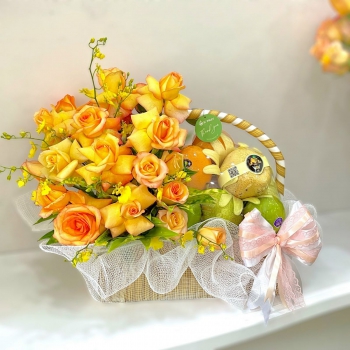 Giỏ hoa quả Dinh dưỡng - Trang trọng