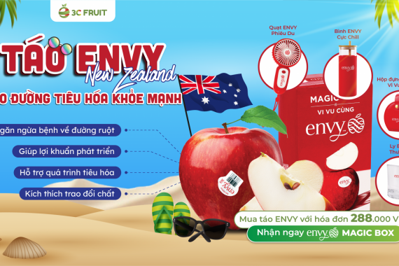 Bí Quyết Cho Hệ Tiêu Hóa Khỏe Mạnh – Táo Envy™ New Zealand
